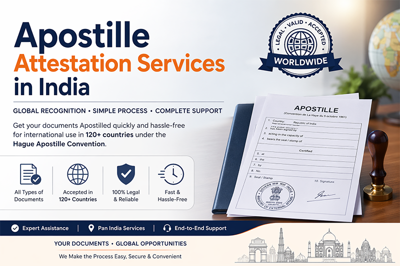 Apostille Attestation Services in India